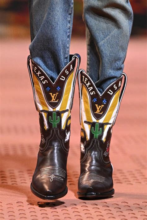 louis vuitton bota|Louis Vuitton cowboy boots.